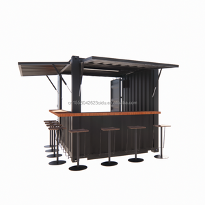 Mạnh mẽ <span class=keywords><strong>10</strong></span> Chân Mini Pop-up cửa hàng <span class=keywords><strong>container</strong></span> cà phê cửa hàng/bar/thức ăn nhanh nhà hàng/Cửa hàng tiện lợi/kiosk/gian hàng - Product Image 3