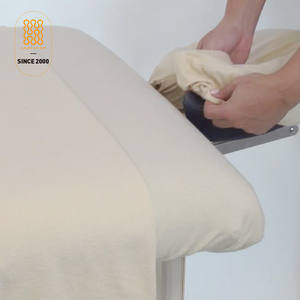 Vente flash : Ensemble de draps de massage en <span class=keywords><strong>flanelle</strong></span> 100 % coton, 3 pièces, doux - Product Image 4