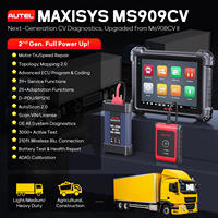 2026 Original Autel MaxiSys MS909CV Pemindai Truk J2534 Programmer Pemetaan Topologi 2.0