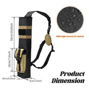Muestra Gratuita, Bolsa de Arquería Profesional para Flechas, Bolsa de Arco y Flecha, Organizador de Flechas para Tiro con Arco - Product Image 4