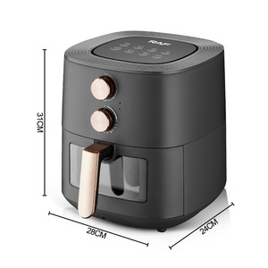 Friteuse à air multifonctionnelle noire de 8 litres, très vendue, pour la cuisine domestique, saine et sans huile - Product Image 2