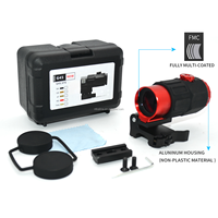 Hunting Prism Scope G45 20mm/21mm Mount 5X Magnifier 25mm Objective Lens Aluminum Alloy Fit for 558 Holographic Red Dot Sight