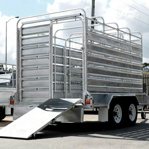 Remolque ganadero STONEGATE de 3 ejes asequible con pared lateral desmontable y rampa para el transporte de ganado vacuno, ovino, equino, vacas y cerdos - Product Image 5