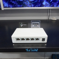 Grosir H3C MAGIC S1G 5-Port Gigabit saklar jaringan tidak dikelola dengan kapasitas 10Gbps SNMP QoS fungsi murah digunakan