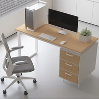 Table de bureau durable à cadre blanc de bureau d'ordinateur moderne Offre Spéciale avec assemblage facile extensible-Factory Direct