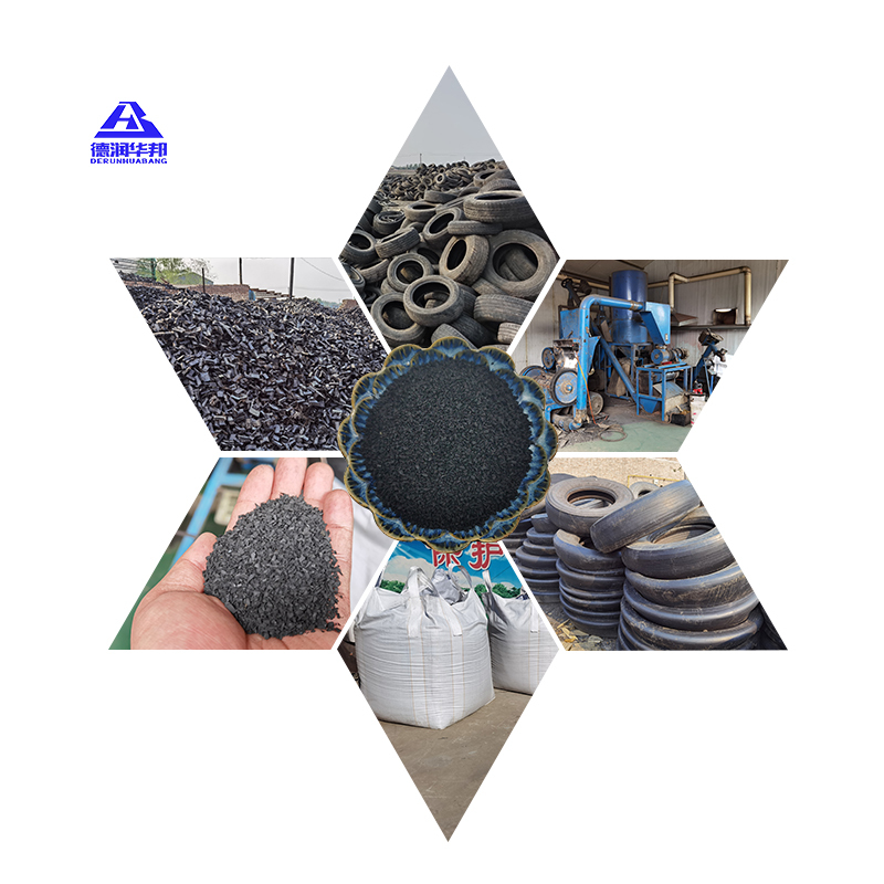Recycled Rubber Granules for Playground Surface