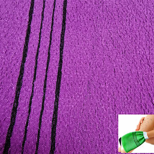 Mais barato poliéster tecido 150D poliéster pele pano tecido Poly Rayon banho luva pano para o mercado Argélia - Product Image 4