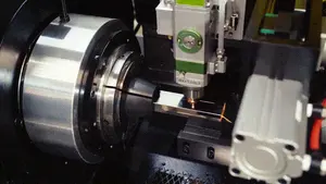 Cnc cortador automático a laser, fabricante quadrado, ss, ms, gi, metal, ferro, tubo de aço inoxidável, máquina de corte de tubo de fibra a laser