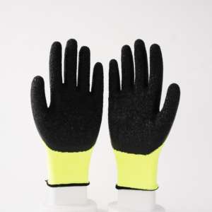 قفازات لاتكس بوزن 120 جرام، مطلية باللاتكس المجعّد للعمل، مع طلاء راحة اليد من اللاتكس - Product Image 5