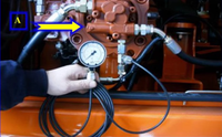 Duker Excavator Hydraulic Inspection Kit 3 Gauges 3 Tubes 4 Fittings Set Hydraulic test Kit Construction Machinery Parts