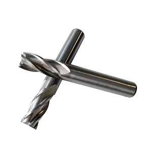 <strong>HSS</strong> Carbide Straight Shank End Mill 4 Flutes High Speed Steel Milling Cutter CNC Metal Milling <strong>Tools</strong> - Product Image 4