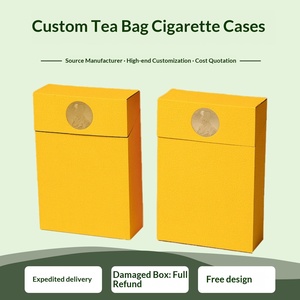 Bolsas de Té de Lujo Personalizadas con Lámina Dorada para Té Wuyi, Oolong y Té Blanco - Product Image 5