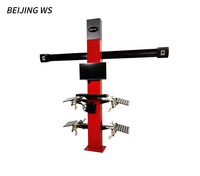 Equilibradora y Alineadora 3D de 4 Ruedas BEIJING WS Ws012, 250W, 220rpm, Pantalla LED, Herramientas de Taller, Peso Máximo de Rueda 75kg, 220V