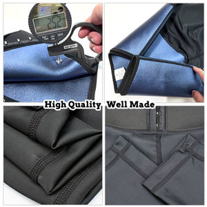 Pantaloni termici da donna con Logo personale Leggings Fitness per dimagrire controllo pancia girovita Trainer mutandine controllo Sauna - Product Image 6