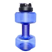 Bouteille d'eau d'haltère sport plus favorisée par les amateurs de fitness adaptée à la bouteille d'eau GYM