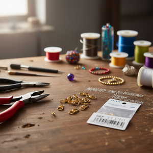 Portachiavi Ilan 16mm in Oro K con Connettore a Forma di 8 per Creazione di Gioielli - Product Image 3