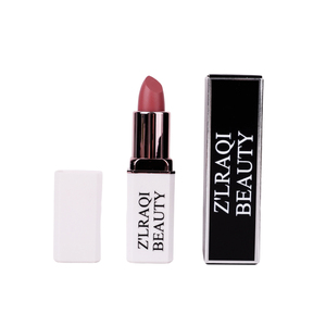 ZIYIMEI Cosméticos al por Mayor, Lápiz Labial Vegano, Resistente al Agua, de Larga Duración, Etiqueta Privada, Color Nude, Acabado Mate - Product Image 1