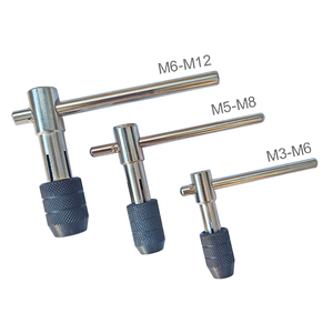 T tipo di Filo Tap wrench maniglia porta per M3 per M6 M5 per M8 M6 per M12 da 1/8 a 1/2 pollici UNC UNF vite Taping <span class=keywords><strong>utensili</strong></span> a mano - Product Image 5