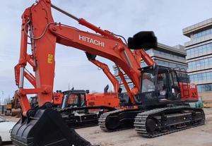 Japan Used HitachiZX490LC Crawler Excavator 2020 Model Cummins Engine 1.2m Bucket Capacity 50 Ton Operating <b>Weight</b> High - Product Image 2