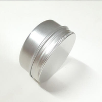 Boîte en aluminium ronde pour cosmétiques, conteneur en métal, pot en aluminium, 5g, 10g, 20g, 30g, 50g, 100g