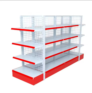 Étagère de supermarché métallique légère réglable, présentoir à bijoux, support de présentation en grille métallique, étagères de supermarché - Product Image 4