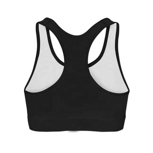 Soutien-gorge de sport à Compression pour femmes, sous-vêtements personnalisés, pour le jogging, le Fitness, avec Design de dos de Racer et Logo brillant - Product Image 4