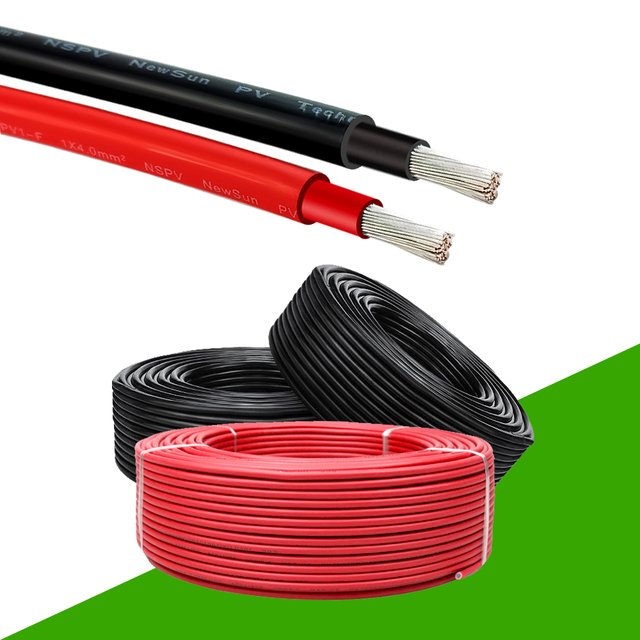 Best Price 8AWG Stranded DC Solar Cable 62930 IEC 131 H1Z2Z2 K 10mm2 Black Copper Tinned Wire XLPE 600V Rated Rubber Insulation