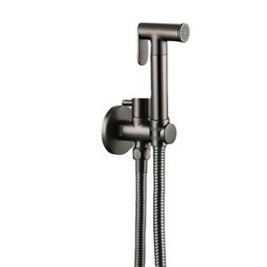 Серый полностью медный спрей для унитаза - Product Image 4