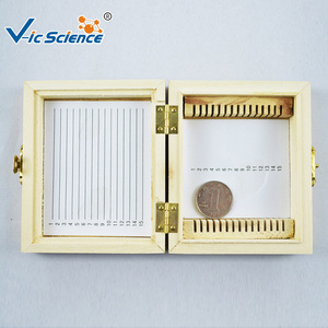 Factory direct supply of wooden slide boxes, 15 slides per pack, biological slide boxes, <b>microscope</b> accessories. - Product Image 4