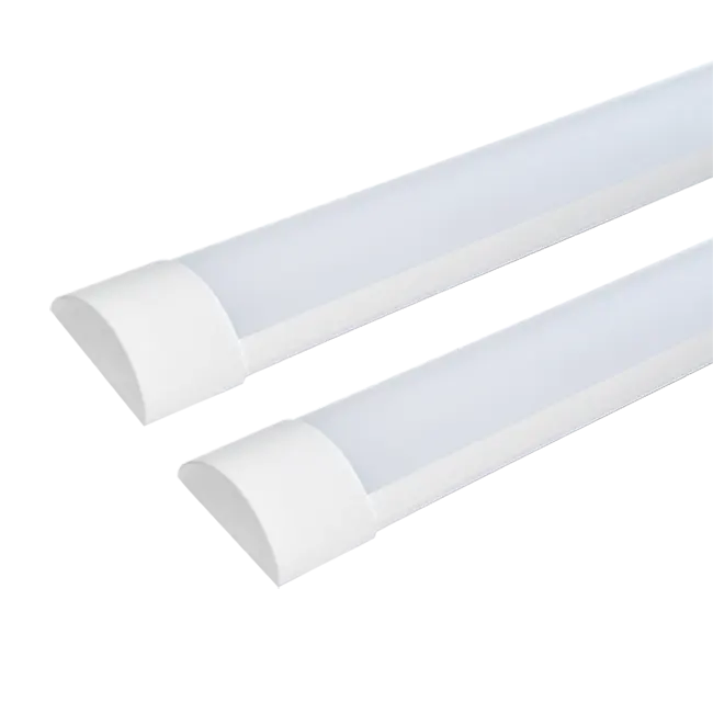 Banqcn purificou a luz conduzida 18w/36w 2ft/4ft do sarrafo conduziu a luz quente leve do alumínio 80 SMD2835 120 graus 150lm/W conduziu a luz da sala