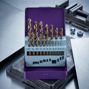 Lot de forets en acier allié au cobalt M35 de qualité supérieure, forets à grande vitesse de type Jobber pour métaux durcis, Brocas Para Metales - Product Image 4