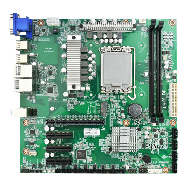 New SCB-900X Intel H610 LGA 1700 M-ATX 254*244cm Industrial Motherboard SATA Support 12/13/14th Gen CPU Dual-Channel DDR4 64GB