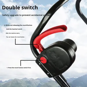 Tondeuse à <span class=keywords><strong>gazon</strong></span> électrique à poussée manuelle transfrontalière, tondeuse à mauvaises herbes silencieuse <span class=keywords><strong>pour</strong></span> jardin et cour, tondeuse à <span class=keywords><strong>gazon</strong></span> haute puissance 1600W, bac à herbe de 45L - Product Image 1