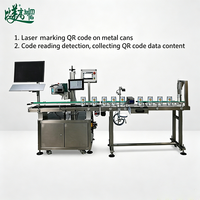 Machine de marquage laser CO2 DataMatrix 30W ASL BELGISI avec codage anti-contrefaçon pour la ligne de production de boîtes de lait en poudre