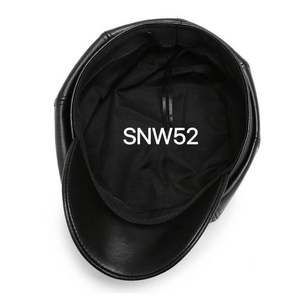 Béret en cuir PU pour femme, idéal pour l'automne et l'hiver, parfait pour le sport, la pêche et les activités de plein air – Vente chaude en stock - Product Image 6