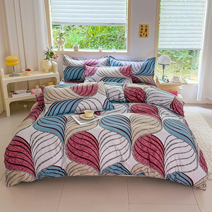Großhandel Atmungsaktives Bedrucktes King-Size Spannbettlaken Bettwäsche Einzelbett-Zubehör Bedruckte Bettwäsche-Sets - Product Image 6