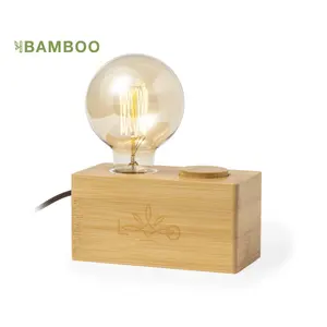 Adjustable <b>Bamboo</b> <b>Lamp</b> sustainable merchandising - Product Image 1