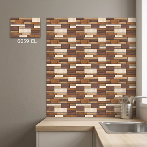 Carreaux muraux émaillés numériques en céramique extérieure au meilleur prix-25*37.5, conception d'élévation 250x375 pour bâtiments commerciaux - Product Image 4