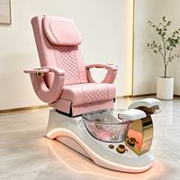 Canapé de salon multifonctionnel de luxe en gros avec fauteuil de massage inclinable réglable et fauteuil de pédicure et spa pour les pieds à remous