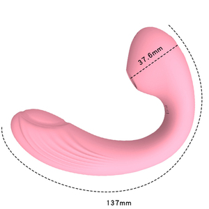 Vibrador 2 en 1 Funcional y Portátil, Recargable por USB, Vibrador Vaginal, Dispositivo de Estimulación para Adultos - Product Image 4