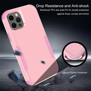 Custodia Protettiva Antiurto a 3 Strati Rinforzata per <span class=keywords><strong>iPhone</strong></span> 13 Pro Max, 17 Air, 16E, 15 Plus, 14+, 13, 12, 11 Pro - Product Image 5