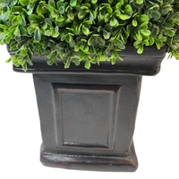 Künstliche Pyramide Buchsbaum buchsen im Freien Kunststoff Faux Topiary Evergreen Pine Tree für Hausgarten Geburtstags feiern Landschafts gestalter