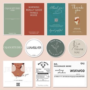 Tùy chỉnh thiết kế nhãn niêm phong in ấn <span class=keywords><strong>Sticker</strong></span> dính logo thương hiệu nhãn tráng hộp giấy <span class=keywords><strong>Sticker</strong></span> - Product Image 2