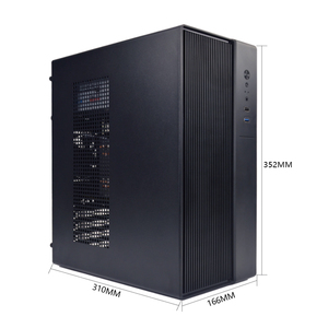 Boîtier PC de bureau pour jeux Sharerdp Custom P150 Z490 avec carte mère Wifi ATX Tower PC pour les professionnels - Product Image 2