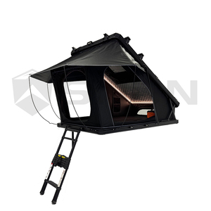 Tente de toit rigide SNDN pour 4 personnes, grand espace, charnière X, en aluminium, pour véhicules 4x4 tout-terrain et overlanding, modèle SD10-15-1 1. Difficile - Product Image 4