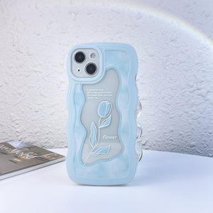 เคสโทรศัพท์ซิลิโคน TPU แบบนิ่มสำหรับเด็กผู้หญิงสร้อยข้อมือมุกลายดอกไม้ขอบคลื่<span class=keywords><strong>น</strong></span>ดอกไม้สีฟ้าสำหรับ <span class=keywords><strong>iPhone</strong></span> 13 12 <span class=keywords><strong>11</strong></span> <span class=keywords><strong>PRO</strong></span> <span class=keywords><strong>MAX</strong></span> - Product Image 6