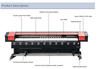 5ft i3200 xp600 dx5 dx7 4720 tête d'impression jet d'encre éco-solvant imprimante multicolore flex bannière numérique affiche papier