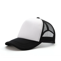 Gorra de béisbol de malla de 5 paneles para adulto, personalizada, impermeable, con esponja, estilo camionero, OEM, para papá golfista, MOQ bajo de 100 unidades, de Vietnam