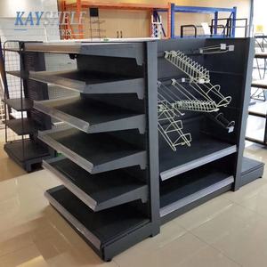 Creative מתכוונן מתכת רצפת אי תצוגת סופרמרקט גונדולה מדפי - Product Image 1