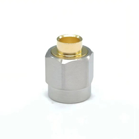 Kit de connecteur coaxial RF SMA-JB3AG 50 ohms avec plage de fréquence 10MHz-18GHz pour test de signal et câble assorti